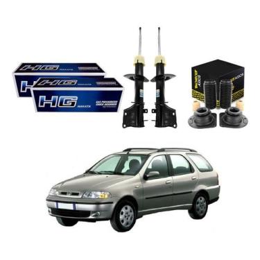 Imagem de Kit Amortecedor Dianteiro Palio Weekend 1.0 1.3 2001 A 2004 - Nakata