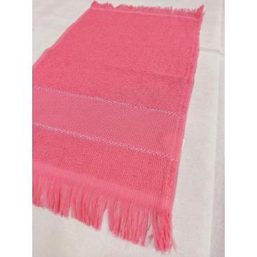 Imagem de Toalha Social com Franja e Rayon Lisa para Bordar 23x36cm - Marcotex, 