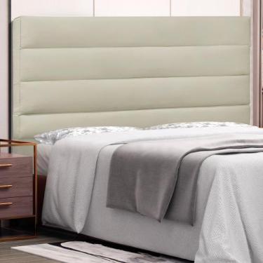 Imagem de Cabeceira Estofada Cama Box Casal King Size La Italian 195cm Corano Be