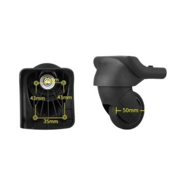 Imagem de Peças De Substituição Para Malas Samsonite V97: Rodas Antiderrapantes 