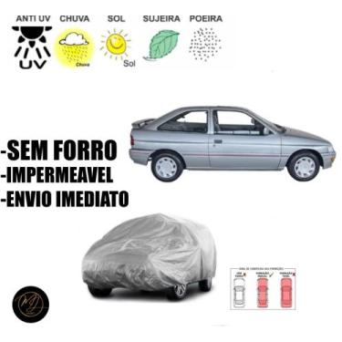 Imagem de Capa Automotiva para cobrir Carro ESCORT SAPÃO SEM FORRO M- Impermeáve