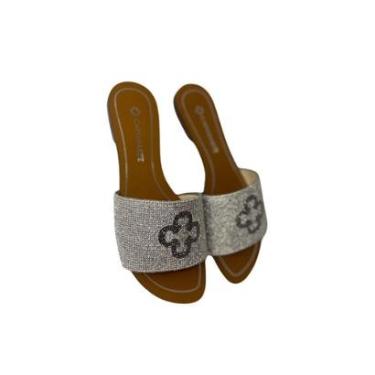 Imagem de Rasteira Capodarte Com Aplique de Brilho 4018992-Feminino