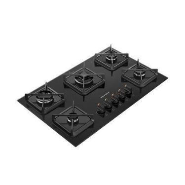 Imagem de Cooktop 5 Bocas a Gás BDS75AE com Grades de Ferro Fundido e Chamas Esp
