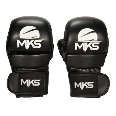 Imagem de Luva MMA MKS Combat Shooter, Preto, G/GG