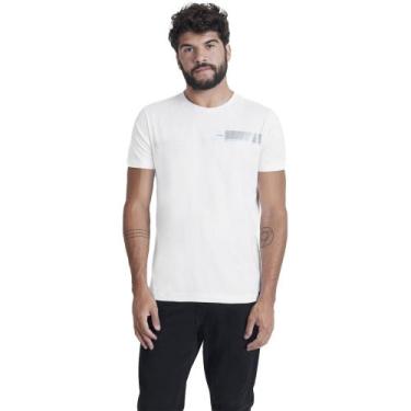Imagem de Camiseta Aramis Tarja Refletiva IN23 Branco Masculino, XGG