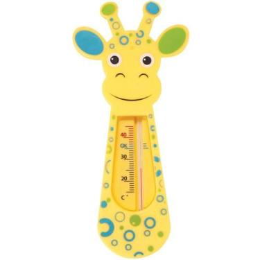 Imagem de Termômetro Para Água Girafinha Amarelo e Azul - Buba