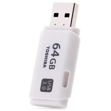 Imagem de Pendrive semp tosh 64gb usb 3.0 branco - TOSHIBA