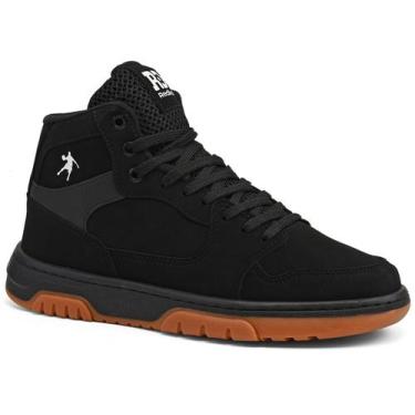 Imagem de Tenis skate cano longo redikal masculino - rkb679, Preto, 43