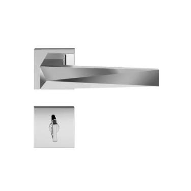 Imagem de Fechadura de Porta para Banheiro Pado Ascot 55mm RQ2 Cro Ac