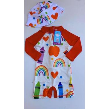 Imagem de Conjunto Macacão Infantil Com Proteção Uv50+ Confortavel e Estiloso! -