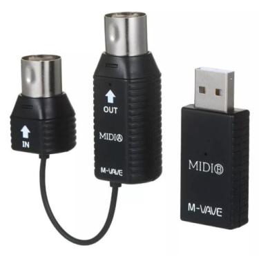 Imagem de Adaptador Midi/usb P/ Controlador M-vave Chocolate - Ac2766