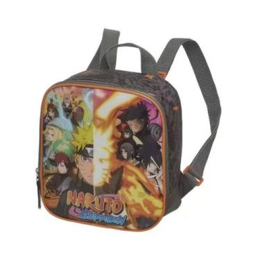 Imagem de Lancheira Térmica Infantil Pacífic 978A11 Naruto Shippuden, Preto