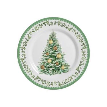 Imagem de Pratos Sobremesa Spirit Alleanza 6 pçs - Natal