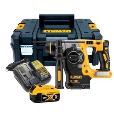 Imagem de Martelete 20v DCH273B + bateria 5.0Ah e carregador - Dewalt