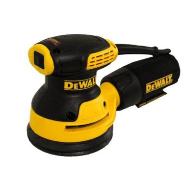 Imagem de Lixadeira Orbital Profissional Amarela 127V 5'' - Dewalt, 110V