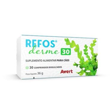 Imagem de Refos Derme 30 Pele Avert Cães Grande Porte 30 Comprimidos
