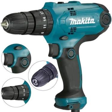 Imagem de Parafusadeira Furadeira Controle Torque Makita HP0300 220v, 220V