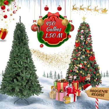 Imagem de Árvore De Natal 3.0m 2500 Galhos Pinheiro Grande Luxo Cheia Premium 1.