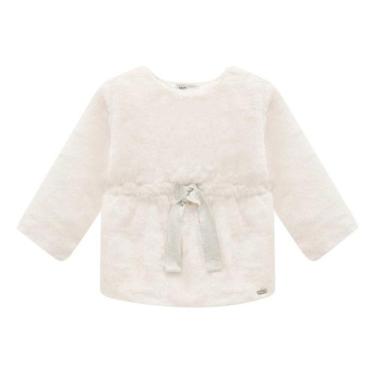 Imagem de Casaco Bebê Pelinho Inverno - Infanti, Branco, G