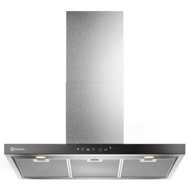 Imagem de Coifa de Parede Electrolux Experience CE9TF 90CM Inox Inteligencia Artificial Hob2hood Alto Poder Sucção 110V
