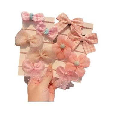 Imagem de Conjunto De 10 Elásticos De Cabelo Estéticos Para Meninas, Faixas Elás