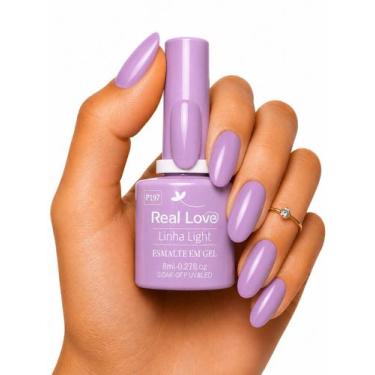 Imagem de Esmalte em gel 8ml linha light cor p197 real love