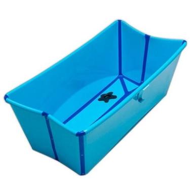 Imagem de Banheira Dobrável para bebê - Flexi Bath Stokke Azul - Yes