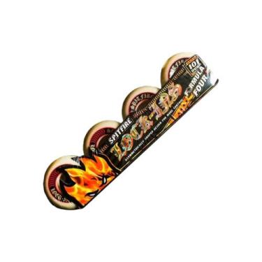 Imagem de Roda Spitfire Formula Four Lock Ins 53mm 101D Tamanho:ÚnicoCor:BrancoG