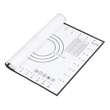 Imagem de Tapete rolante de massa, tapete rolante de silicone, grau alimentício para assar(【Preto】 29 * 26 CM)