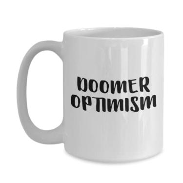 Imagem de Caneca Doomer Optimism - Presentes Doomer - Caneca de café de 450 ml