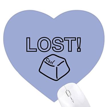 Imagem de Mouse pad de borracha com efeitos de controle de perda de teclado e coração para escritório