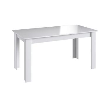 Imagem de Mesa Fixa Para Sala de Jantar com 4 Lugares Branco