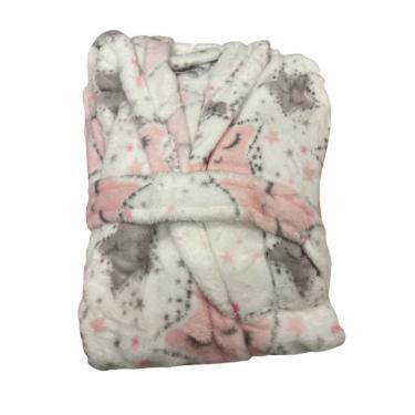 Imagem de Roupão Infantil Microfibra com Capuz Bene Casa