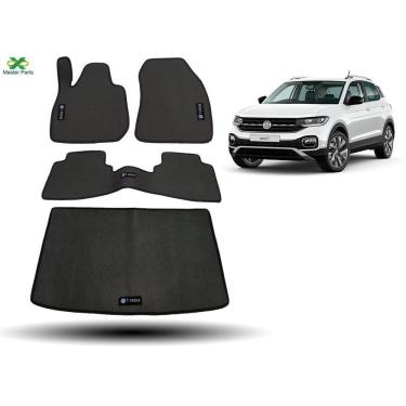 Imagem de Tapete Borracha T-Cross Com Traseiro Interiço E Porta-Malas