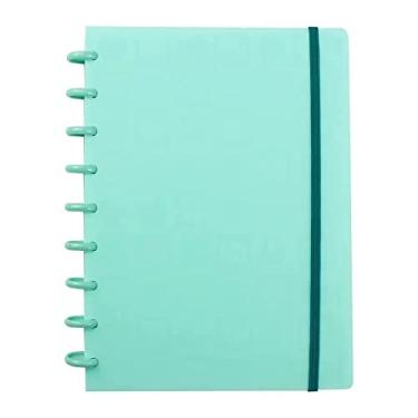 Imagem de Caderno Médio 80 Folhas Breeze Pastel Verde Note Mee