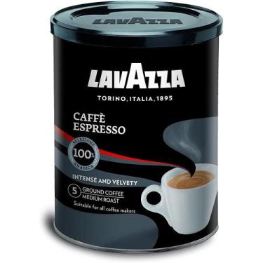Imagem de Café Italiano Lavazza Expresso (Caffè Espresso) Moído Lata 250G