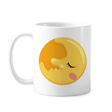 Imagem de Universo e lua alienígena presente art déco caneca moderna cerâmica xícara de café porcelana louça