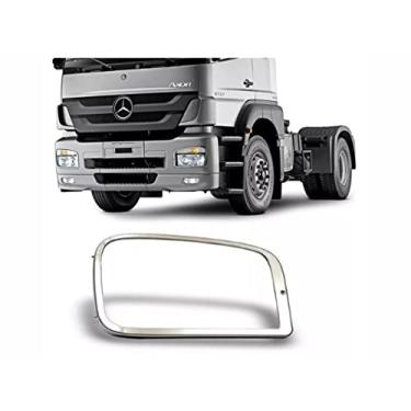 Imagem de ARO MOLDURA FAROL CROMADA DIREITO FAROL MB AXOR