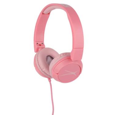 Imagem de Altec Lansing Fones de ouvido infantis Over The Ears – com fio – tecnologia de limitação de volume para orelhas em desenvolvimento, idades de 6 a 9 anos, perfeito para aprender em casa, rosa