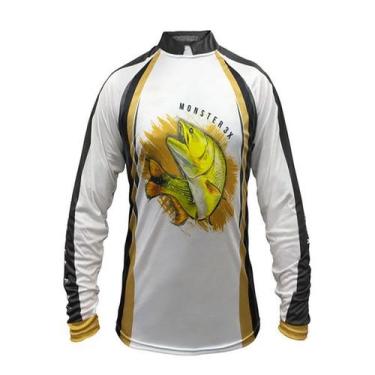 Imagem de Camisa New Fish 06 Monster 3X Dourado - Nova Coleção - Monster3x