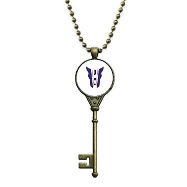 Imagem de OFFbb-USA Colar com pingente de chaveiro de festa individual Biden com nome dos Estados Unidos