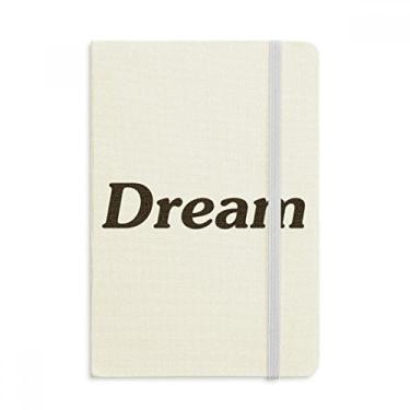 Imagem de Caderno de frases inspiradoras da Dream Word, capa dura de tecido oficial, diário clássico