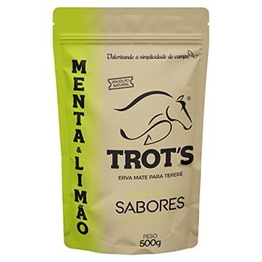 Imagem de ERVA MATE PARA TERERÉ SABOR MENTA E LIMÃO PACOTE 500G TROT'S
