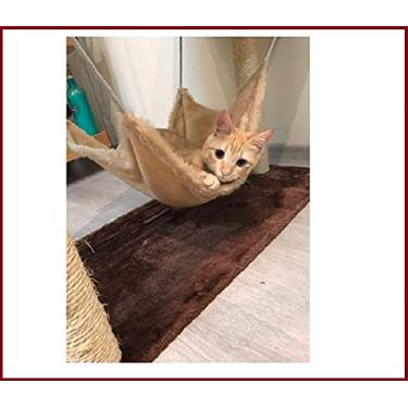 Imagem de Arranhador Gato Casa Com Rede Com Mola