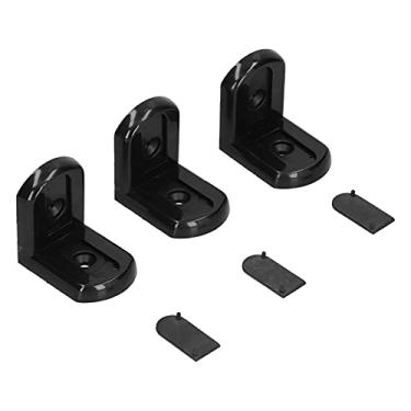 Imagem de Fixador de ângulo reto, suporte de canto resistente em forma de L para armários