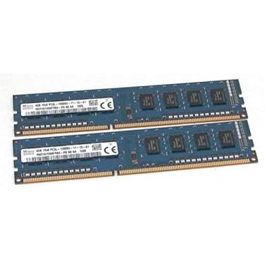 Imagem de SK hynix HYNIX - IMSOURCING SK Módulo De Memória SDRAM DDR3 De 4 GB - Para PC De mesa, Estação De Trabalho - DDR3-1600/PC3L-12800 DDR3 SDRAM - 1600 MHz - CL11-1,35 V - Não-ECC - Sem Buffer - 240 Pinos