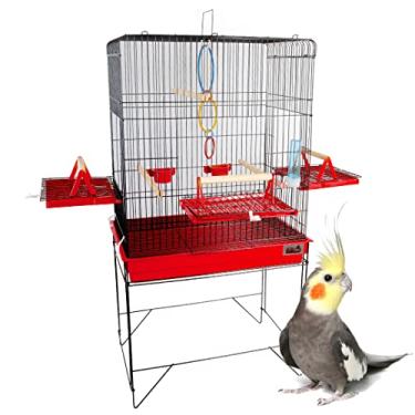 Imagem de Viveiro Pássaros Confort Triplex Jel Plast Pet Piu