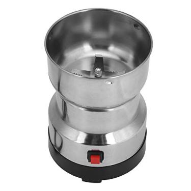 Imagem de Moedor de café elétrico multifuncional resistente à corrosão de precisão especiaria elétrica 304 aço inoxidável + material ABS para adultos crianças