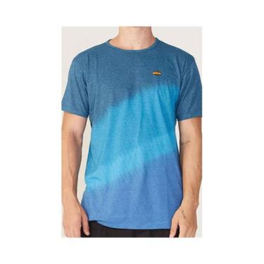 Imagem de Camiseta Especial Masculina Estampada Azul 7423B - O'neill
