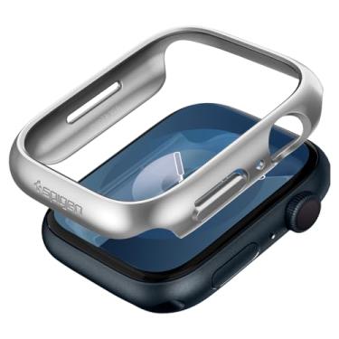 Imagem de Spigen Thin Fit compatível com Apple Watch Capa Série 7 (45mm) - Grafite